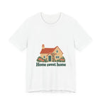 England Cotton T-Shirt | Cotswold Cottage | Home sweet home | Country Travel Gift — front-2 — View 01