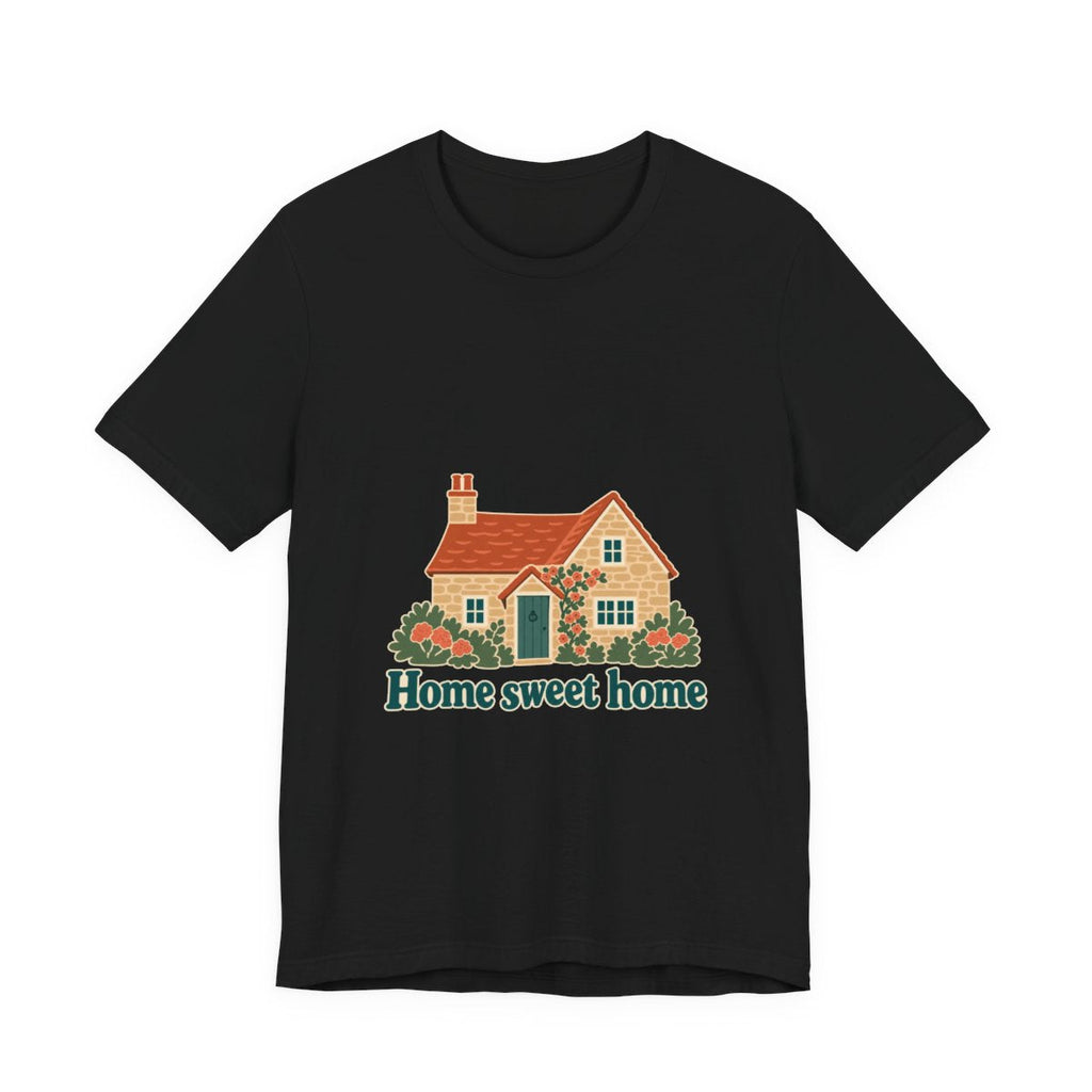 England Cotton T-Shirt | Cotswold Cottage | Home sweet home | Country Travel Gift — front-2 — View 02