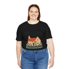 England Cotton T-Shirt | Cotswold Cottage | Home sweet home | Country Travel Gift — person-5 — View 08
