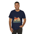 England Cotton T-Shirt | Cotswold Cottage | Home sweet home | Country Travel Gift — person-6 — View 09