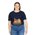 England Cotton T-Shirt | Cotswold Cottage | Home sweet home | Country Travel Gift — person-5 — View 19