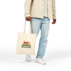 England Canvas Tote Bag | Cotswold Cottage | Home sweet home | Country Travel Gift — person-2-front — View 04