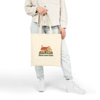 England Canvas Tote Bag | Cotswold Cottage | Home sweet home | Country Travel Gift — person-4-front — View 07