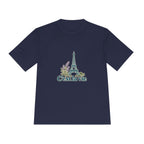 France Performance T-Shirt | Eiffel Tower | C'est la vie | Country Travel Gift — front — View 12