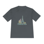 France Performance T-Shirt | Eiffel Tower | C'est la vie | Country Travel Gift — front — View 14