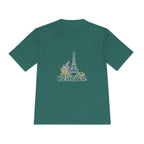 France Performance T-Shirt | Eiffel Tower | C'est la vie | Country Travel Gift — front — View 18