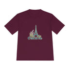 France Performance T-Shirt | Eiffel Tower | C'est la vie | Country Travel Gift — front — View 19