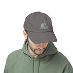 France Distressed Cap | Eiffel Tower | C'est la vie | Country Travel Gift — person-2-front — View 09