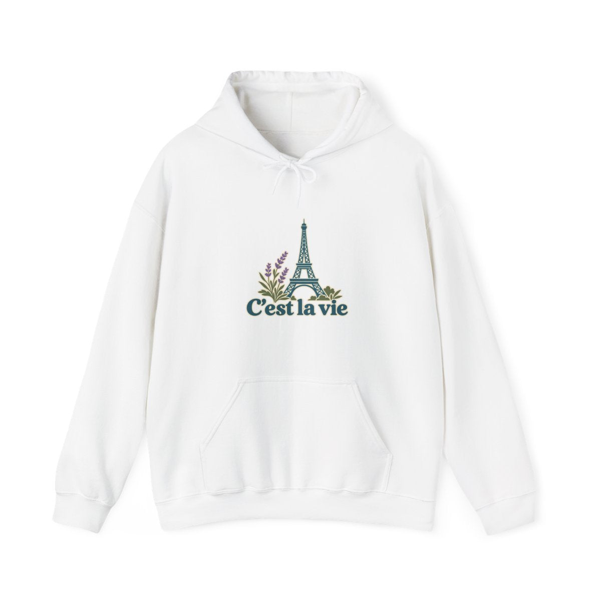 France Hoodie | Eiffel Tower | C'est la vie | Country Travel Gift — front — View 01