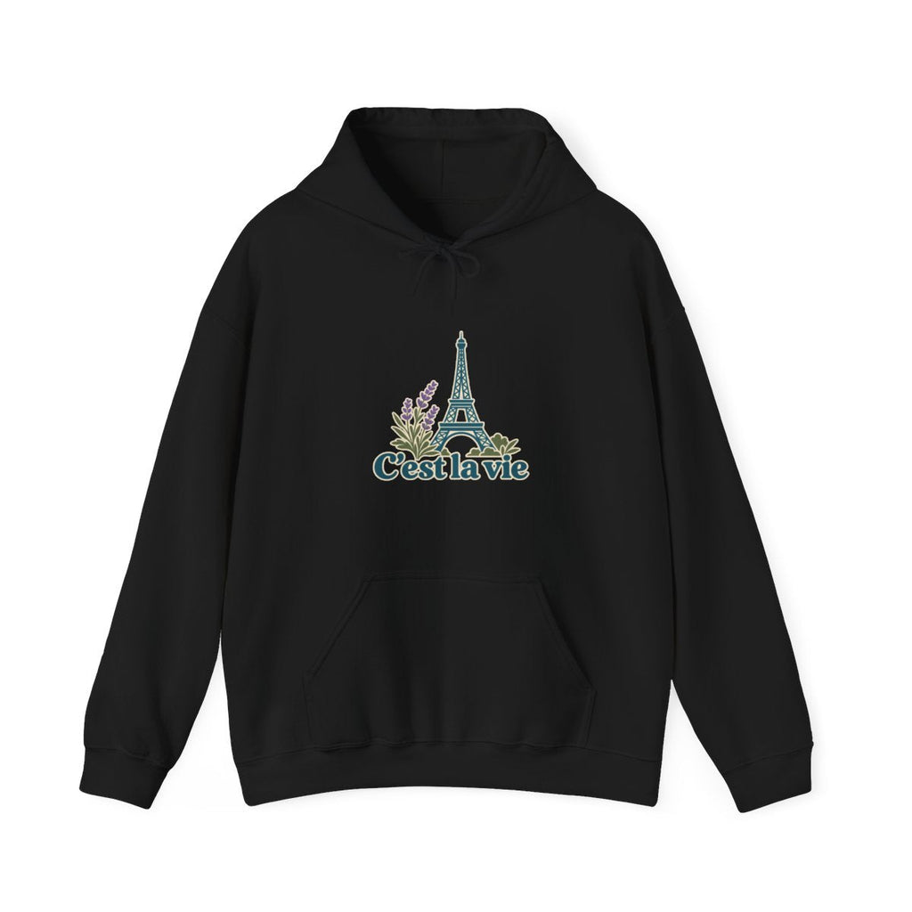 France Hoodie | Eiffel Tower | C'est la vie | Country Travel Gift — front — View 02