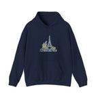 France Hoodie | Eiffel Tower | C'est la vie | Country Travel Gift — front — View 03