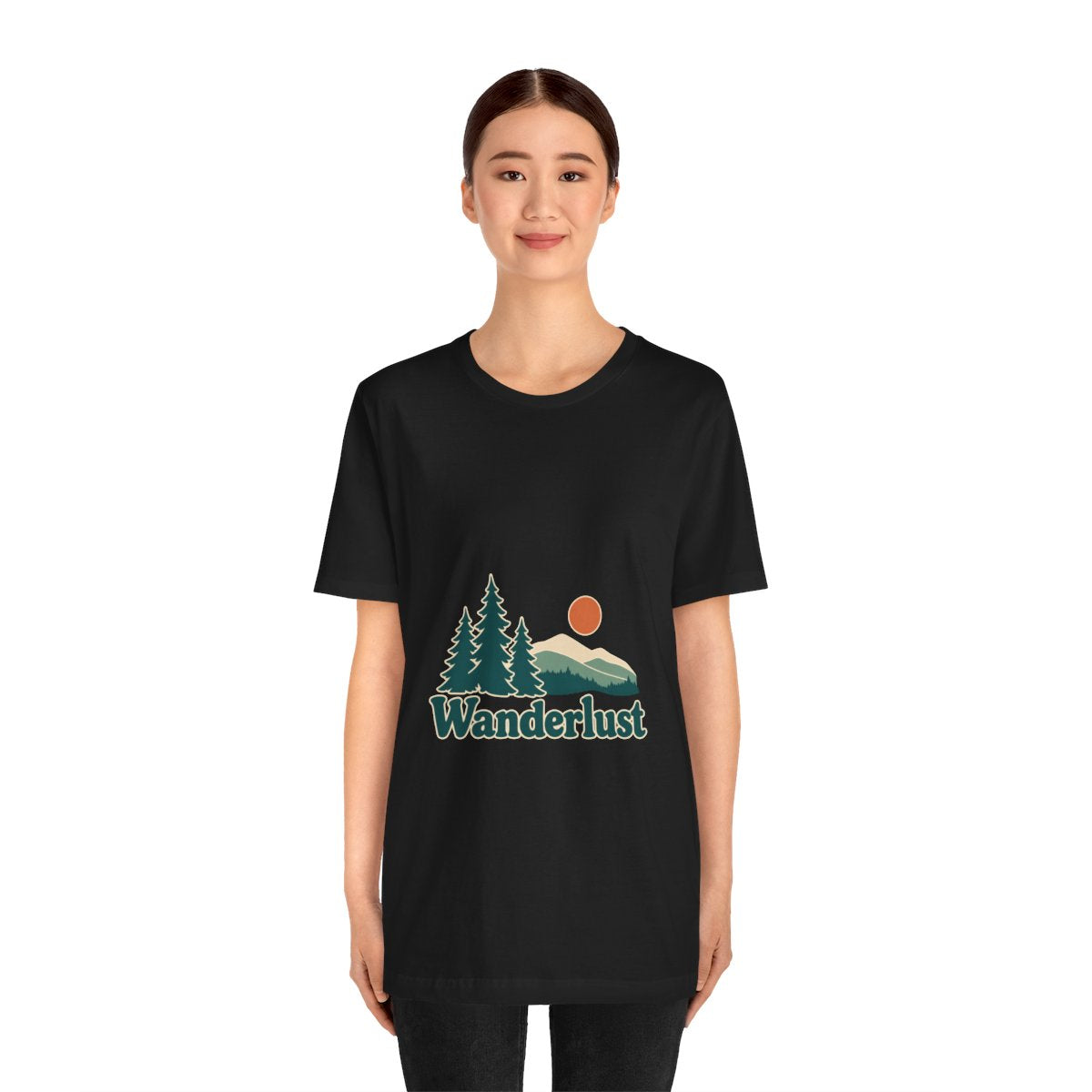 Germany Cotton T-Shirt | Black Forest | Wanderlust | Country Travel Gift — person-1 — View 15