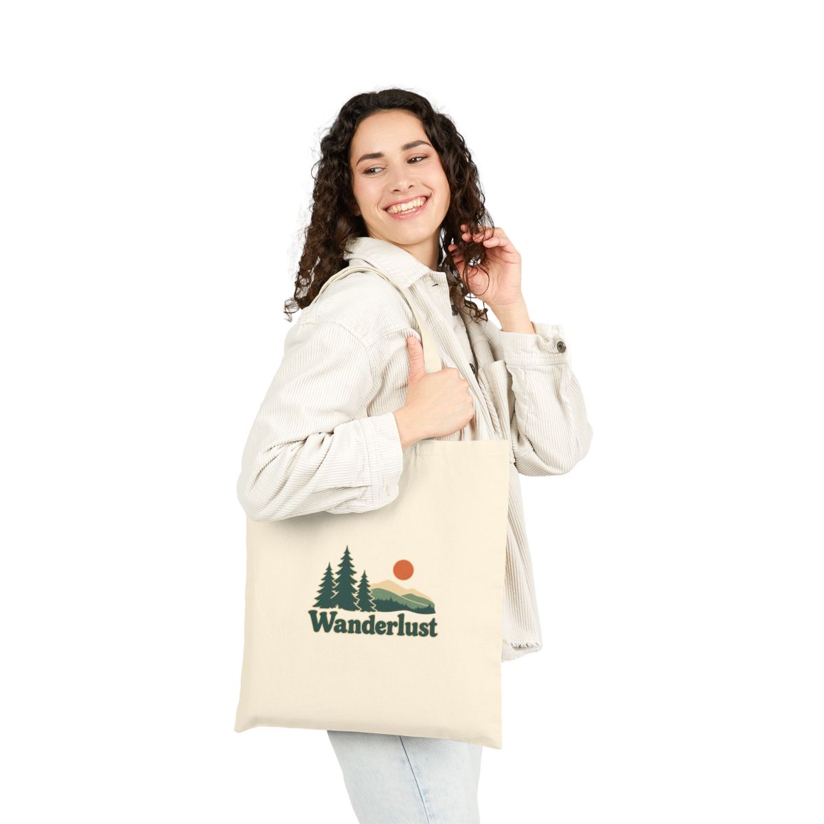 Germany Canvas Tote Bag | Black Forest | Wanderlust | Country Travel Gift — person-3-front — View 06