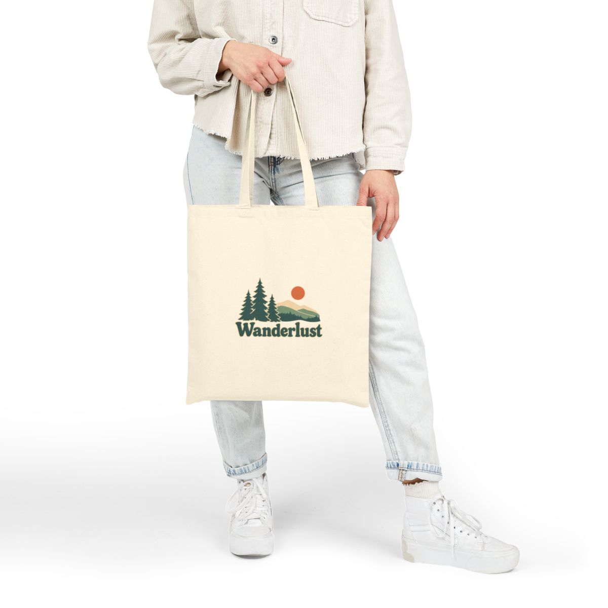Germany Canvas Tote Bag | Black Forest | Wanderlust | Country Travel Gift — person-4-front — View 07