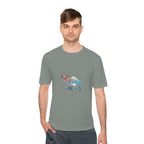 Japan Performance T-Shirt | Mount Fuji | 一期一会 | Country Travel Gift — person-1 — View 10