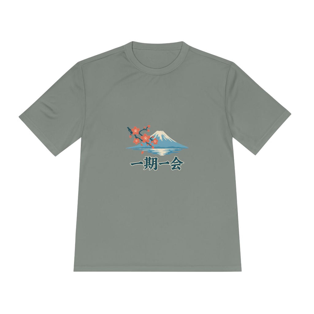 Japan Performance T-Shirt | Mount Fuji | 一期一会 | Country Travel Gift — front — View 15