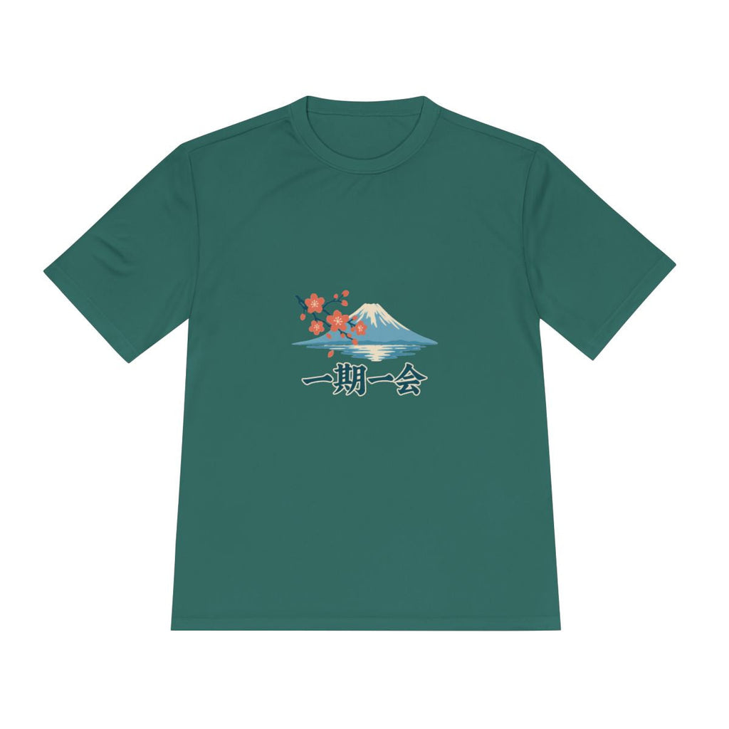 Japan Performance T-Shirt | Mount Fuji | 一期一会 | Country Travel Gift — front — View 18
