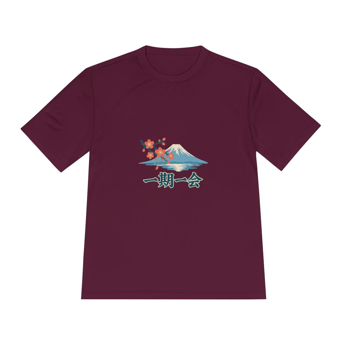 Japan Performance T-Shirt | Mount Fuji | 一期一会 | Country Travel Gift — front — View 19
