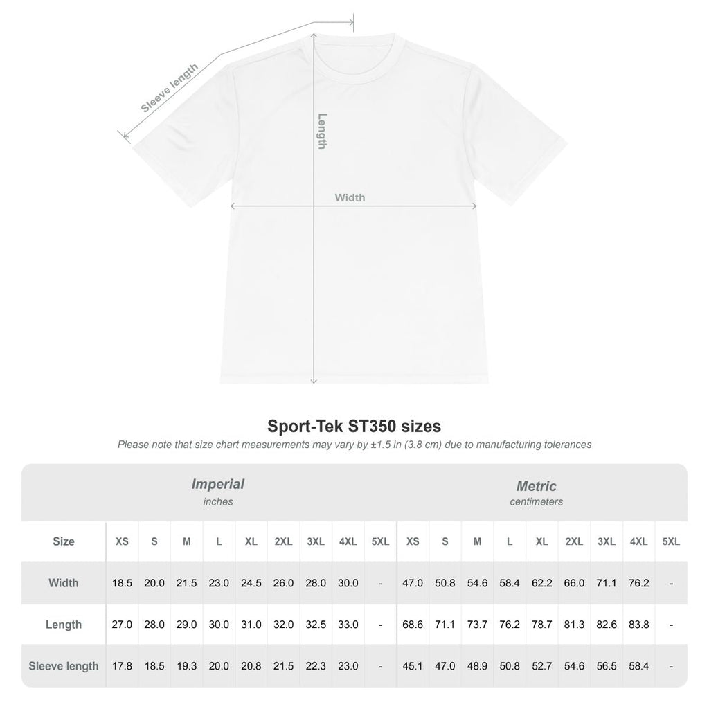 Japan Performance T-Shirt | Mount Fuji | 一期一会 | Country Travel Gift — size-chart — View 20