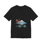 Japan Cotton T-Shirt | Mount Fuji | 一期一会 | Country Travel Gift — front-2 — View 02