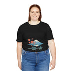 Japan Cotton T-Shirt | Mount Fuji | 一期一会 | Country Travel Gift — person-5 — View 08
