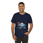 Japan Cotton T-Shirt | Mount Fuji | 一期一会 | Country Travel Gift — person-6 — View 09