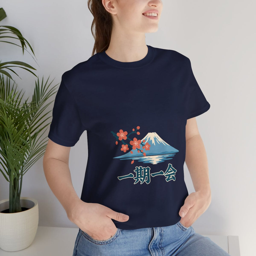 Japan Cotton T-Shirt | Mount Fuji | 一期一会 | Country Travel Gift — lifestyle — View 12