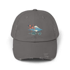 Japan Distressed Cap | Mount Fuji | 一期一会 | Country Travel Gift — front — View 03