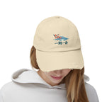 Japan Distressed Cap | Mount Fuji | 一期一会 | Country Travel Gift — person-front — View 04