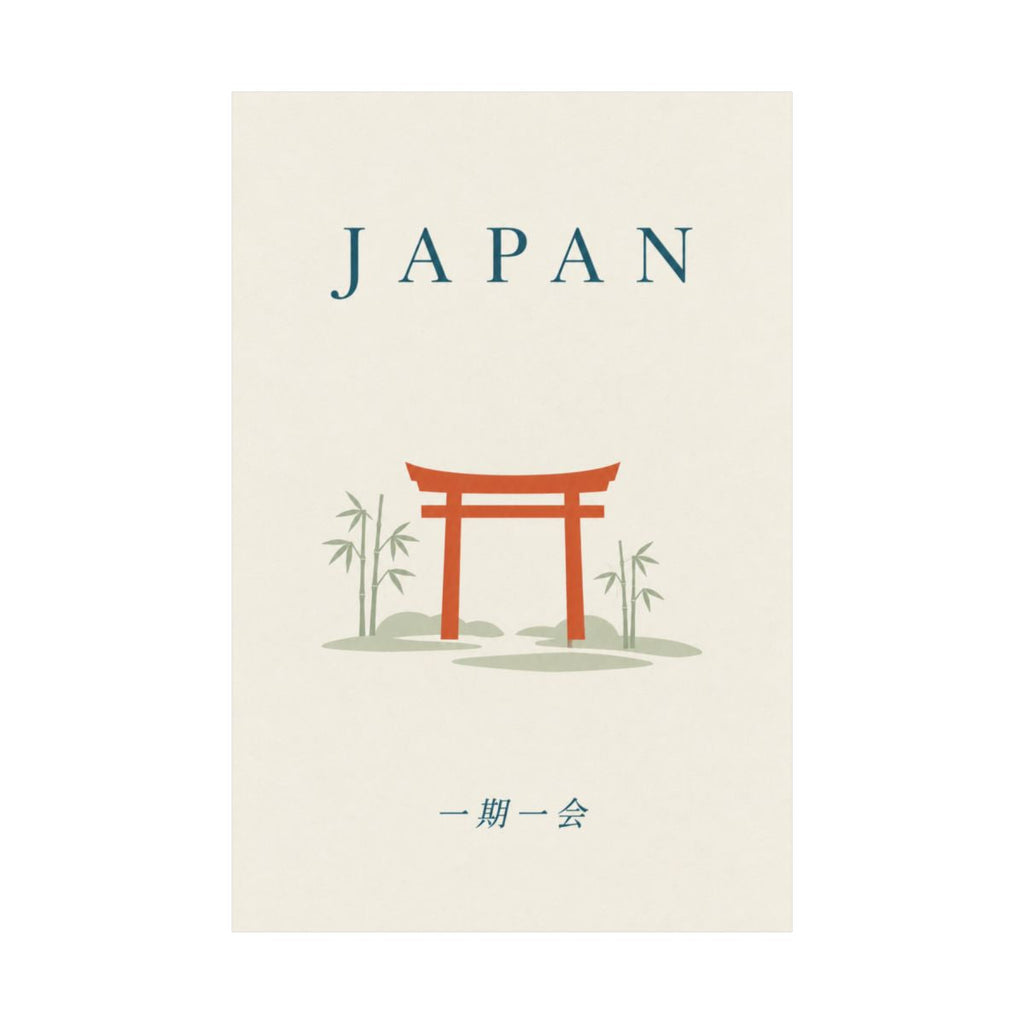 Japan Matte Poster | Torii Garden | 一期一会 | Country Travel Gift — front-2 — View 02