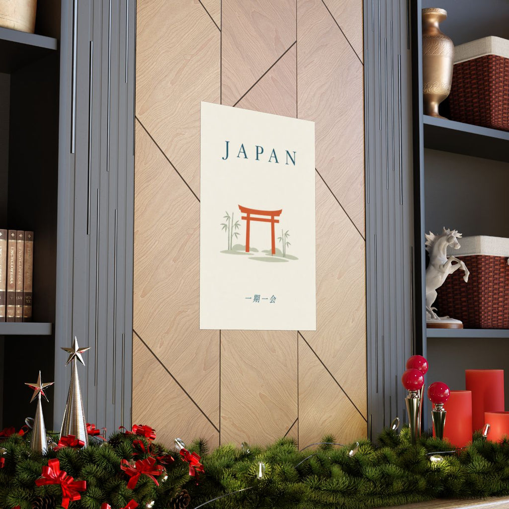Japan Matte Poster | Torii Garden | 一期一会 | Country Travel Gift — context-2 — View 04