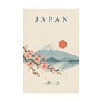 Japan Matte Poster | Mount Fuji | 一期一会 | Country Travel Gift — front-2 — View 02