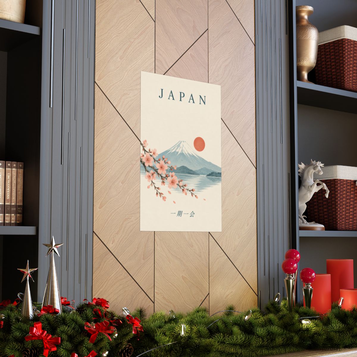 Japan Matte Poster | Mount Fuji | 一期一会 | Country Travel Gift — context-2 — View 04