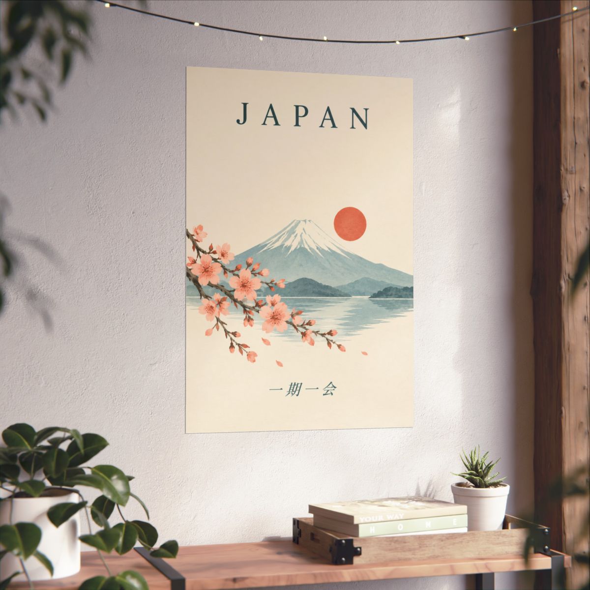 Japan Matte Poster | Mount Fuji | 一期一会 | Country Travel Gift — context-3 — View 05
