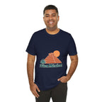 Mexico Cotton T-Shirt | Mayan Pyramid | ¡Viva México! | Country Travel Gift — person-6 — View 09