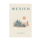 Mexico Matte Poster | Agave Desert | ¡Viva México! | Country Travel Gift — front-2 — View 02