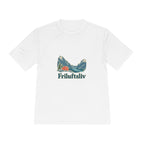 Norway Performance T-Shirt | Fjord and Cabin | Friluftsliv | Country Travel Gift — front — View 01