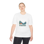 Norway Performance T-Shirt | Fjord and Cabin | Friluftsliv | Country Travel Gift — person-2 — View 03