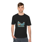 Norway Performance T-Shirt | Fjord and Cabin | Friluftsliv | Country Travel Gift — person-1 — View 06
