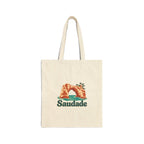 Portugal Canvas Tote Bag | Algarve Sea Arch | Saudade | Country Travel Gift — front — View 01