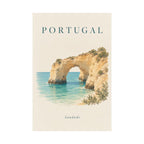Portugal Matte Poster | Algarve Sea Arch | Saudade | Country Travel Gift — front-2 — View 02