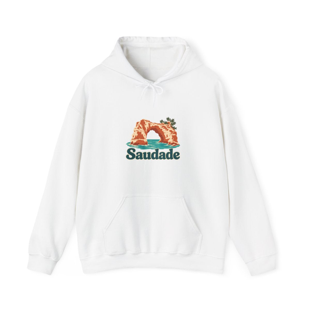 Portugal Hoodie | Algarve Sea Arch | Saudade | Country Travel Gift — front — View 01