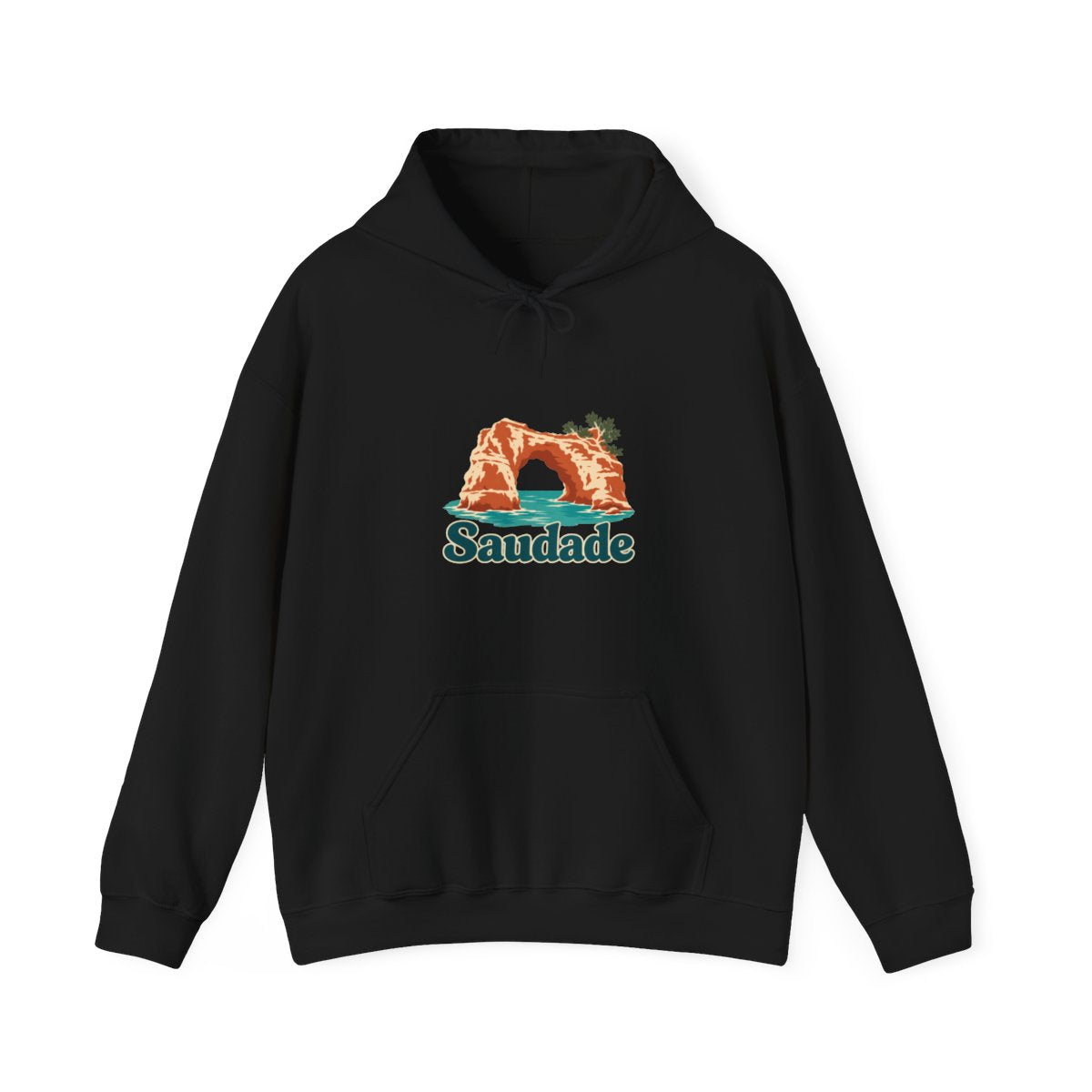 Portugal Hoodie | Algarve Sea Arch | Saudade | Country Travel Gift — front — View 02