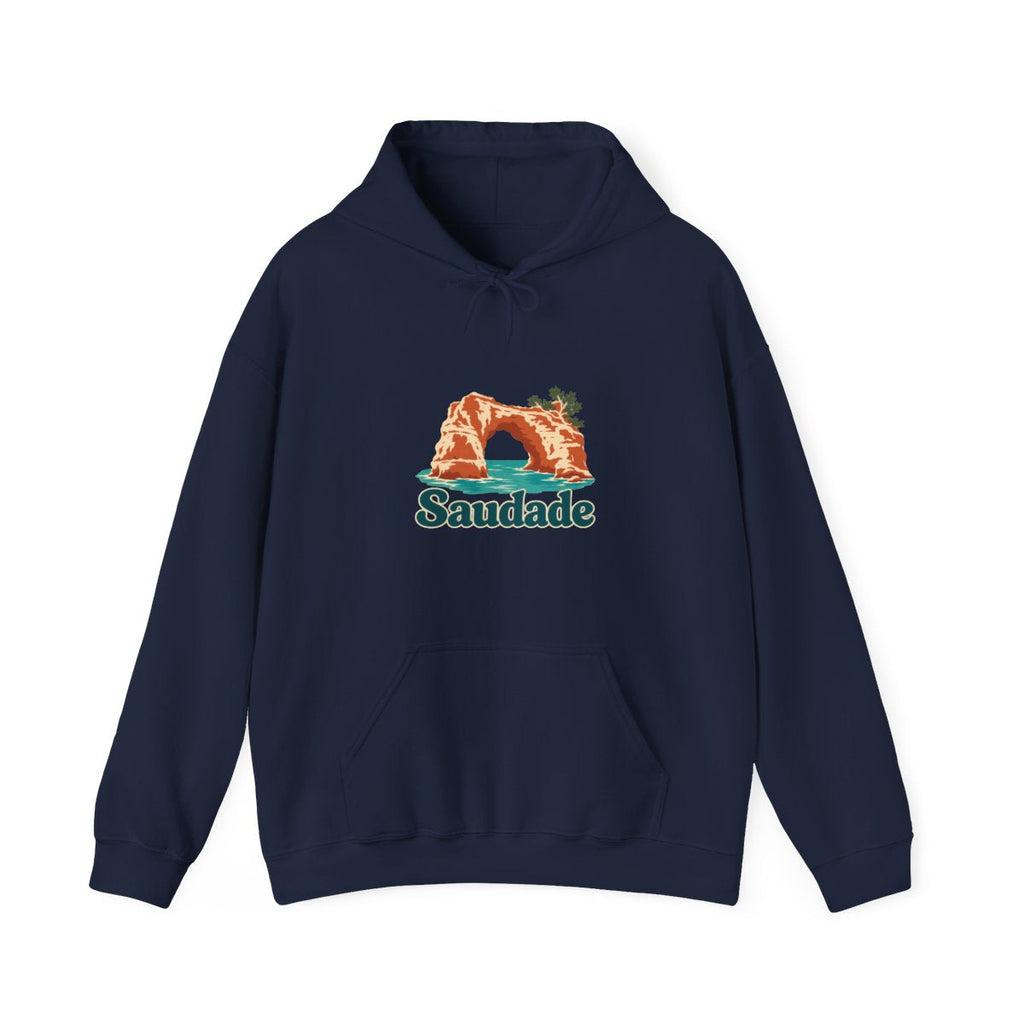 Portugal Hoodie | Algarve Sea Arch | Saudade | Country Travel Gift — front — View 03