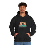Portugal Hoodie | Algarve Sea Arch | Saudade | Country Travel Gift — on-model-98428 — View 08