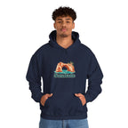 Portugal Hoodie | Algarve Sea Arch | Saudade | Country Travel Gift — on-model-98428 — View 09