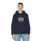 Portugal Hoodie | Algarve Sea Arch | Saudade | Country Travel Gift — on-model-98429 — View 12