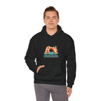 Portugal Hoodie | Algarve Sea Arch | Saudade | Country Travel Gift — on-model-98430 — View 14