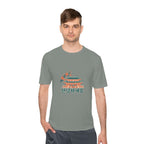 South Korea Performance T-Shirt | Palace and Blossoms | 안녕하세요 | Country Travel Gift — person-1 — View 10