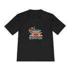 South Korea Performance T-Shirt | Palace and Blossoms | 안녕하세요 | Country Travel Gift — front — View 11